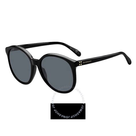 Givenchy Round Ladies Sunglasses GV 7107/S 807 IR 56